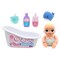 Magic Nursery 8" Rub a Dub Fun In The Tub - 8" Hardbody Baby Doll With Bath Accessories, Posable, Fresh Powder Scent